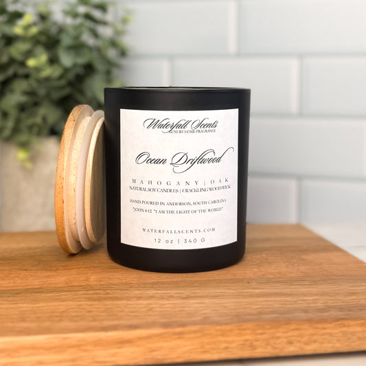Ocean Driftwood Candle