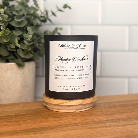 Morning Gardenia Candle - Waterfall Scents