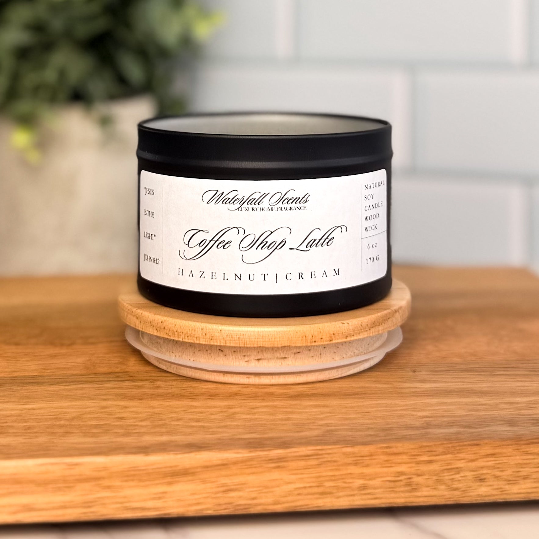 Coffee Shop Latte Candle - Waterfall Scents