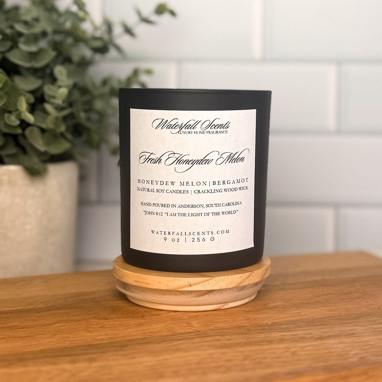 Fresh Honeydew Melon Candle - Waterfall Scents