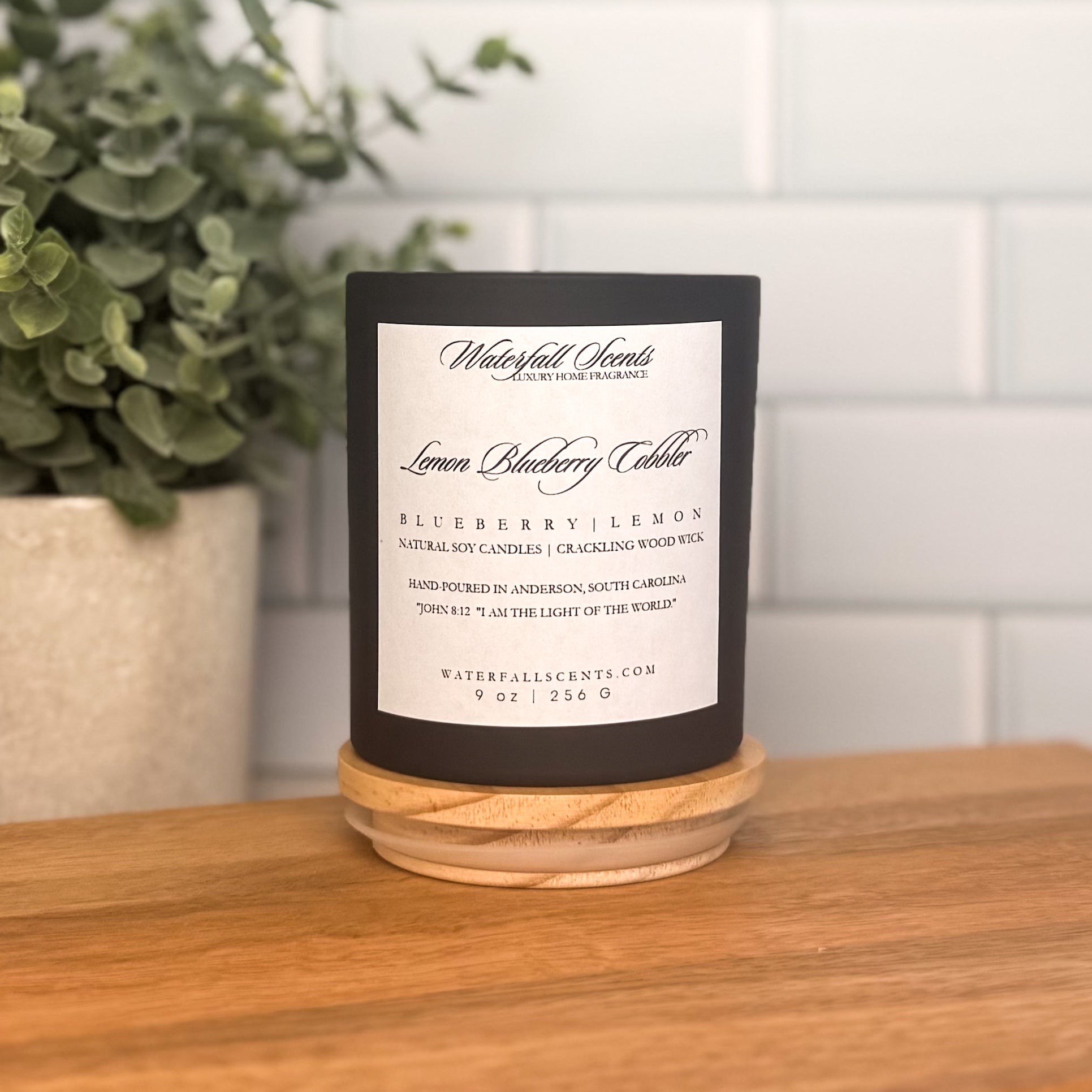 Lemon Blueberry Cobbler Candle - Waterfall Scents