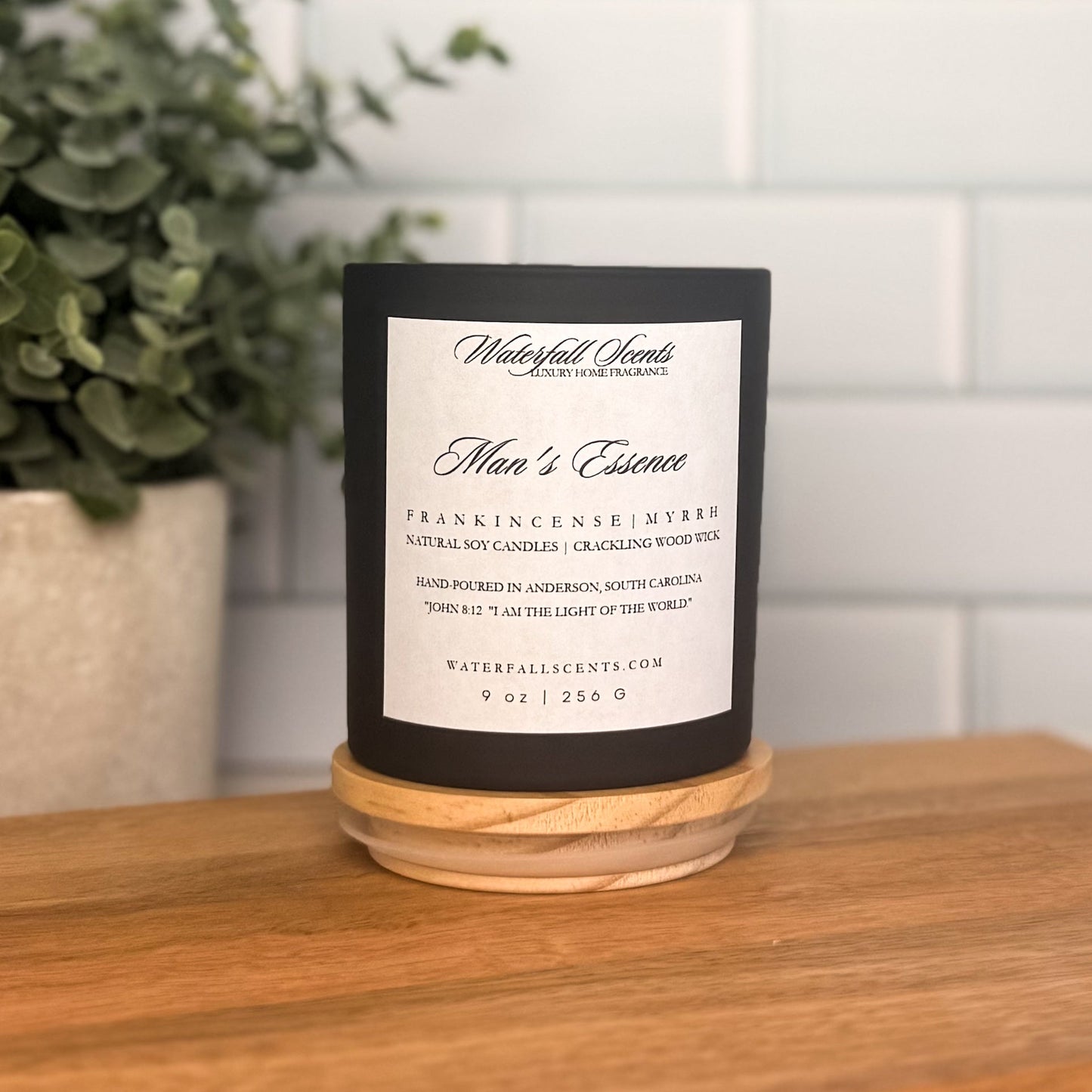 Man's Essence Candle - Waterfall Scents