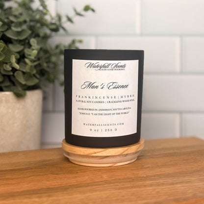 Man's Essence Candle - Waterfall Scents