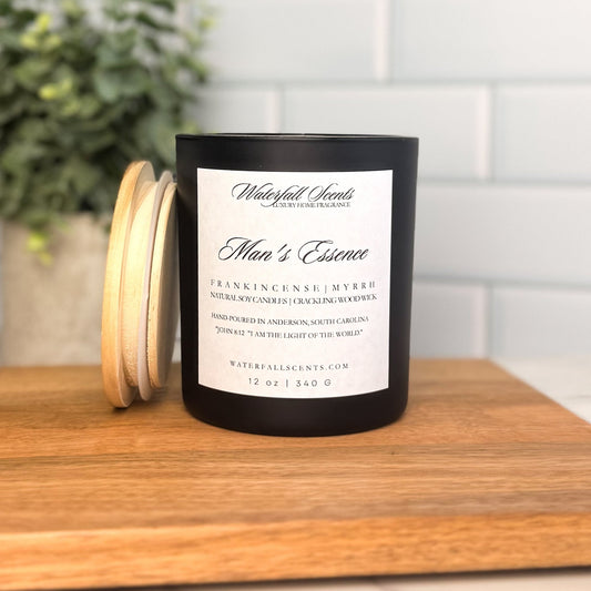 Man's Essence Candle - Waterfall Scents