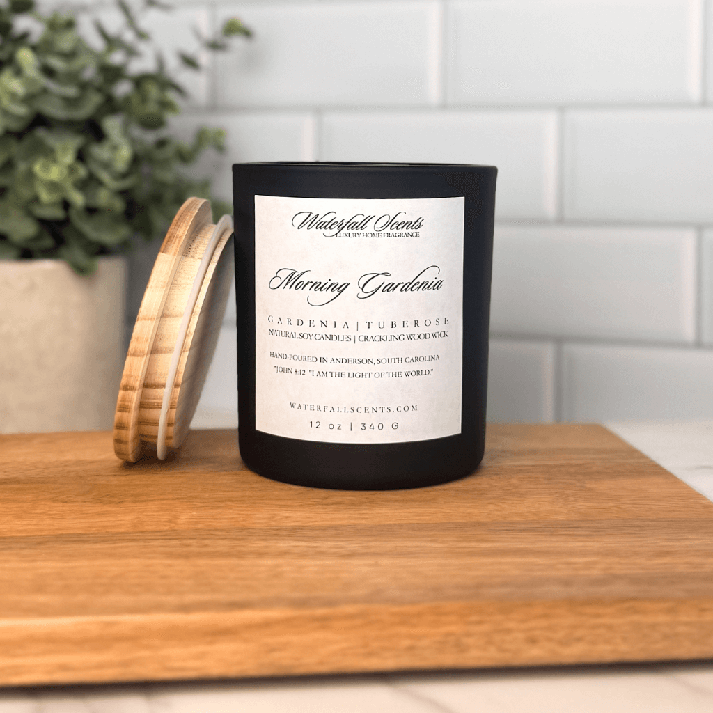 Morning Gardenia Candle - Waterfall Scents