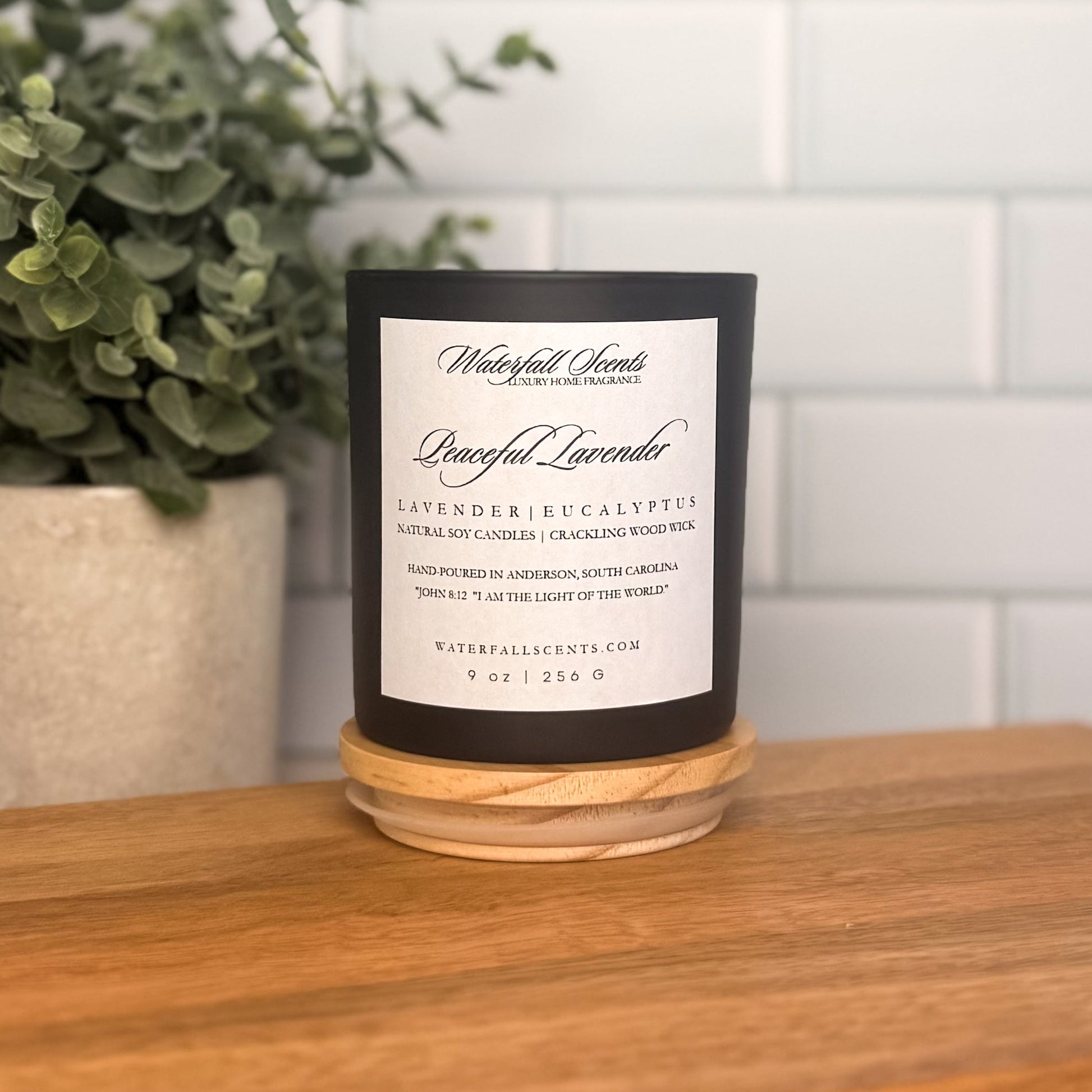 Peaceful Lavender Candle - Waterfall Scents