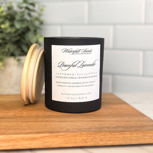 Peaceful Lavender Candle - Waterfall Scents