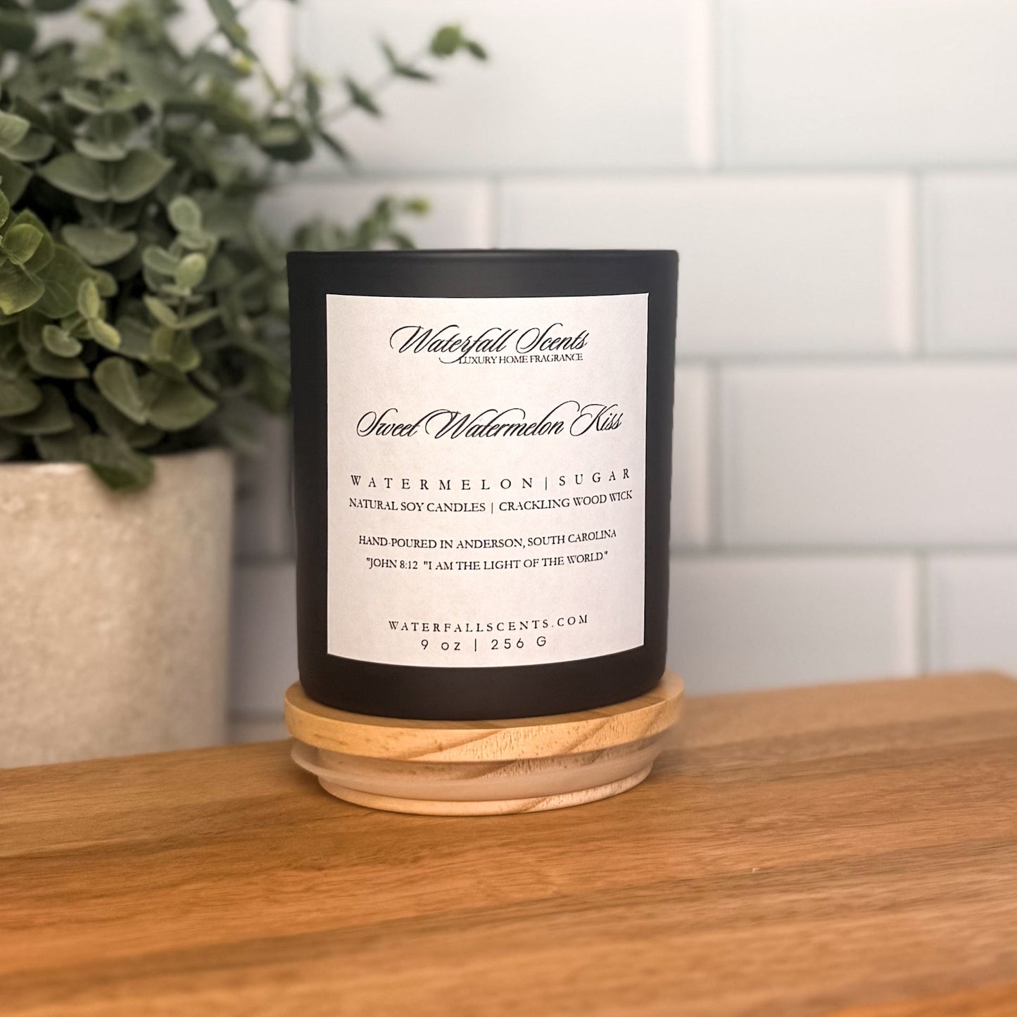 Sweet Watermelon Kiss Candle - Waterfall Scents