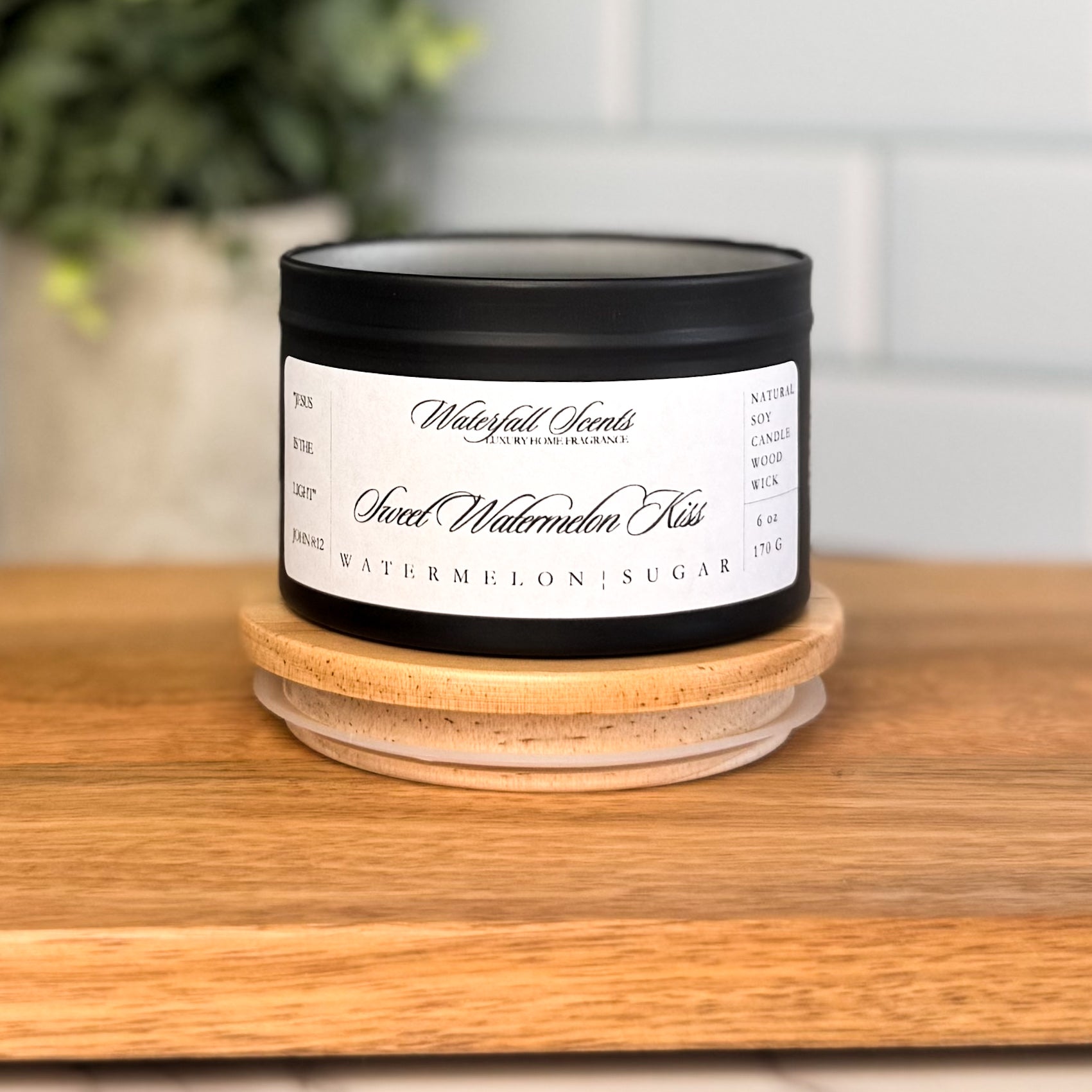 Sweet Watermelon Kiss Candle - Waterfall Scents