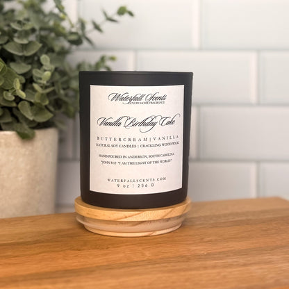 Vanilla Birthday Cake Candle - Waterfall Scents