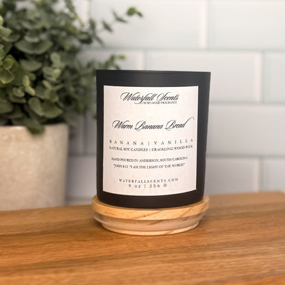 Warm Banana Bread Candle - Waterfall Scents