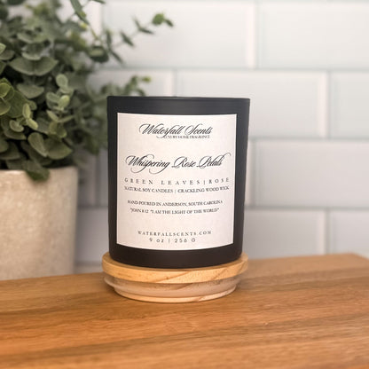 Whispering Rose Petals Candle - Waterfall Scents