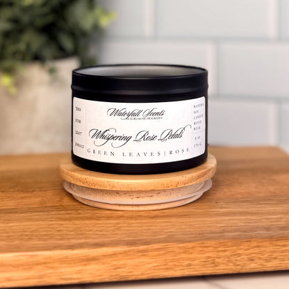 Whispering Rose Petals Candle - Waterfall Scents
